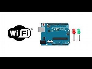 Allumer deux LEDs connectées à l'Arduino UNO via WIFI