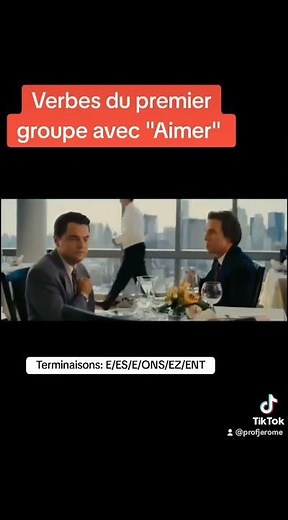 le verbe aimer