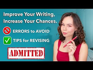 I've edited 100+ college essays, here's how to REVISE YOUR COLLEGE ESSAYS - Writing Errors & Tips