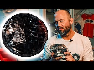 The best LED headlight you can put on a vintage motorcycle