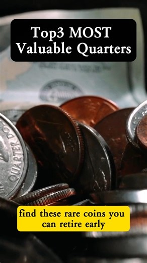 12K views · 246 reactions | Top3 MOST Valuable Quarters. You never want to miss them! - #rarecoins #valuablecoins #quarter | HeritCoin | Facebook