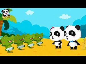 Cute Baby Crocodile Care | Baby Panda Babysitting | Learn Animals | BabyBus - Videos For Kids