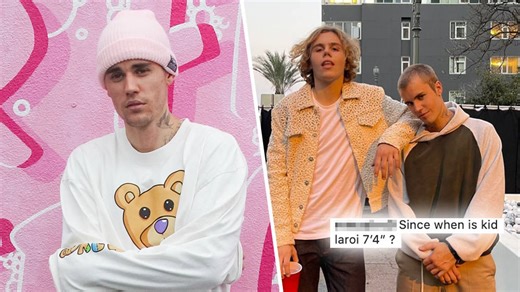 Justin Bieber and The Kid Laroi's height difference baffles fans