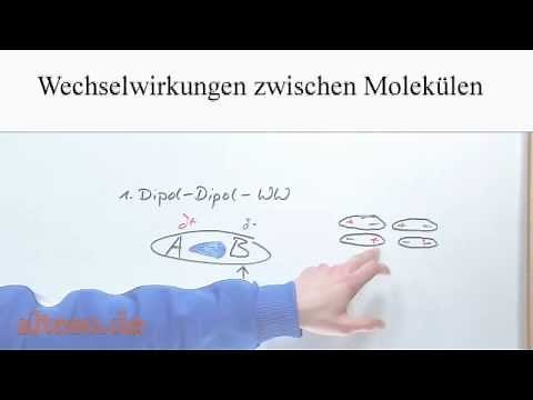 Wechselwirkungen zwischen Molekülen/ intermolekulare Wechselwirkungen