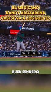 Randy aroaren acasi se va a los golpes 2 #MLB #baseball #beisbol | Solo Sports