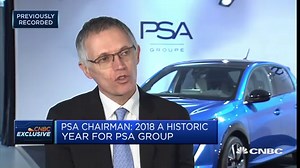 2018 was 'historic year' for PSA Group, CEO says
