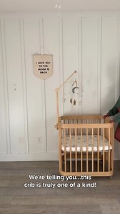 4.8M views · 2.5K reactions | Discover the 3-in-1 crib (on wheels!) that beats all the competition. ✨ Mini crib, full crib, and toddler bed ✨ Greenguard Gold Certified for safety ✨ Lockable wheels for easy transport | Nestig | Facebook