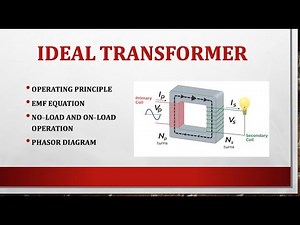 Ideal Transformer Working and Phasor Diagram #transformers #accircuits #phasor #phasordiagram #emf