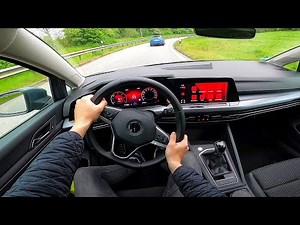 2021 VW Golf 8 2.0 TDI - pov test drive