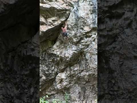Fringe Dweller (5.13a) Nappy Dugout, Rifle Mountain Park - James Lucas