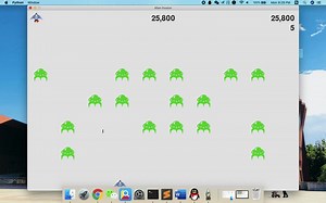 Python实现简单的飞船打外星人小游戏