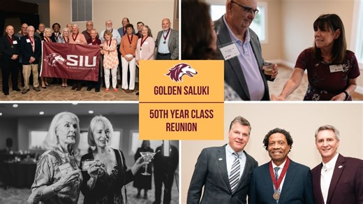 2.5K views · 31 reactions | We were honored to host the Class of 1974 & 1975 50th year reunion this past weekend. It was great to see our #SIUAlumni reconnect and catch up with their fellow Dawgs. Listen as these Salukis share stories and lessons about their time here at #SIU! #SalukiForLife | SIU Alumni Association | Facebook