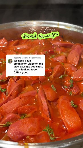 Delicious Stew Sausage Recipe with Chicken Franks | Cooking Breakfast