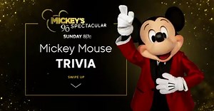 163K views · 1K reactions | Legend. Superstar. Mouse. Prepare for Mickey's 90th Spectacular with this Mickey Mouse Trivia, Sunday at 8|7c on ABC! | ABC | Facebook