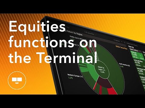 Bloomberg Terminal Essentials: Best Equities Functions