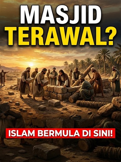Bukan Masjidil Haram, bukan pula Masjid Nabawi yang megah. Ternyata inilah masjid pertama yang dibangun dalam sejarah Islam! 🕌✨ ​Dibangun langsung oleh tangan Rasulullah SAW hanya dengan pelepah kurma dan batu, tapi dari sinilah peradaban dunia berubah selamanya. 🥺 ​Kalian sudah pernah dengar kisah aslinya? Simak sampai habis! 👇 ​#SejarahIslam #MasjidQuba #KisahNabi #FaktaIslam #SerunyaBelajar