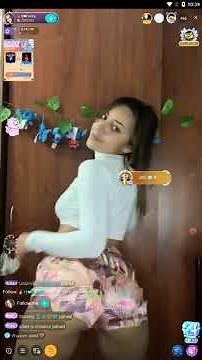 bigo live dance with hot colombia girl