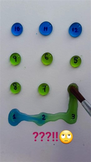 fun color water drops👀💧 #games #art #funny #relaxing #colormixing 🍭🍬⚡️🧊💜💙💚