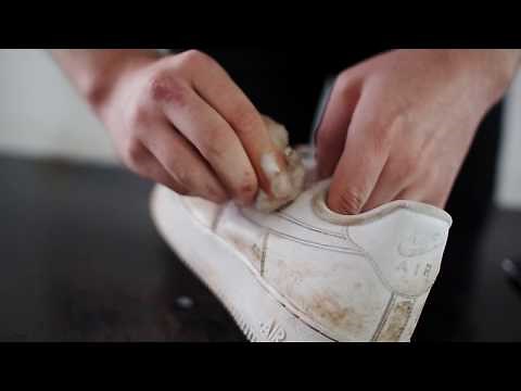 How To Clean White Leather Nike Air Force 1's