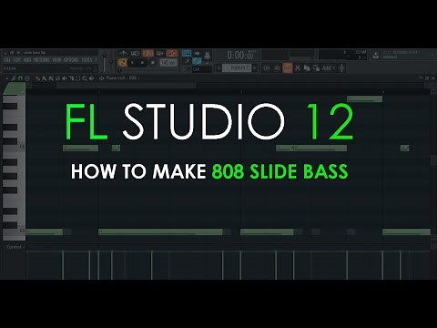 How to Make 808 Slide Bass | FL Studio 12 Tutorial