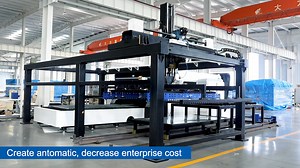 Gweike LF3015 GAS auto loading&unloading fiber laser cutting machine.🥰 ✅Can carry up to 6000W laser power ✅Improve work efficiency and save manpower ✅Create antomatic, decrease enterprise cost Learn more👇 https://www.gweikecnc.com/product/1043.html | Gweike laser