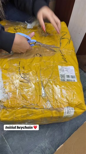 Initial keychain 😍😍