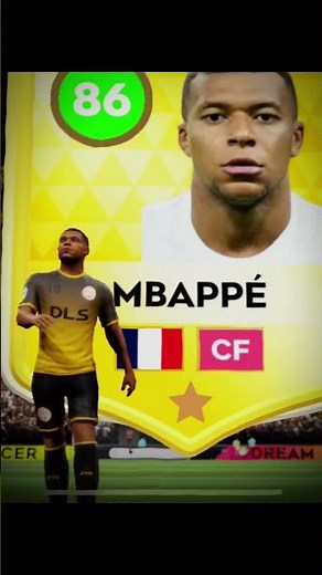 🚀 Kylian Mbappé First Match in Dream League Soccer 💥 #DLS