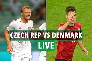 Czech Republic vs Denmark LIVE: Follow all the latest from Euro 2020 clash