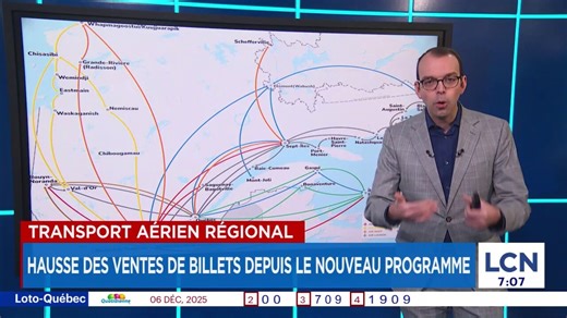 Transport aérien régional: un nouveau programme propulse la vente de billets