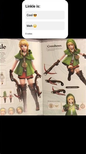 Linkle: The Legend of Zelda's Female Link #shorts