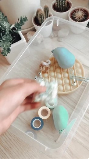 ASMR ”organizing” my favorite fidgets! 🪴//- Do you want more asmr videos? #fidgets #fidgettoys #fidgetorganizing #fypシ #viral