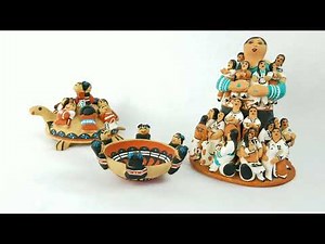 What is Native American Storyteller Pottery?