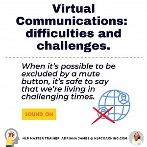 𝗣𝗲𝗼𝗽𝗹𝗲 𝘄𝗵𝗼 𝘄𝗼𝗿𝗸 𝗼𝗻 𝗿𝗲𝗺𝗼𝘁𝗲 𝘁𝗲𝗮𝗺𝘀 often face communications difficulties and challenges. As digital interactions increase, so do miscommunications and misunderstandings. The solution? Building a SKILL SET with Neuro-Linguistic Programming tools that reflect the demands of our digitally-driven age.👩‍💻💡 In this era, when a mute button can lead to exclusion, we realize the importance of effective communication. The digital revolution, akin to the invention of the radio, i