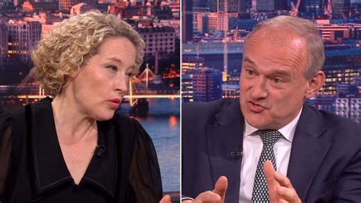 Cathy Newman sits down with Ed Davey: The key moments