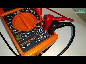 how to use digital multimeter first steps | SosaNasa1 English