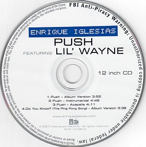 Enrique Iglesias featuring Lil' Wayne - Push