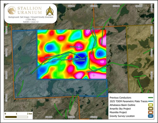 Stallion Uranium Commences Ground Gravity Survey on Additional High Priority Drill Targets