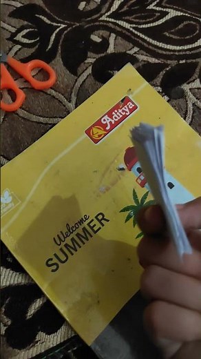 easy diy mini scratch note at home but without paint ....