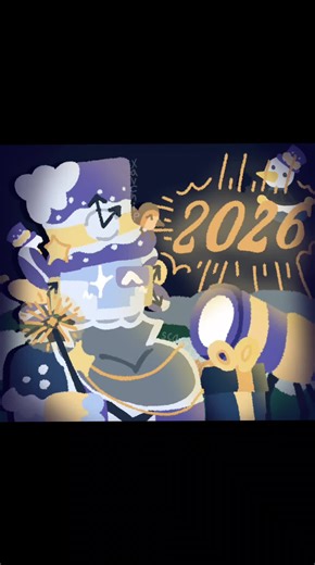 Vulcan Drawing Speed Paint for New Year's Celebration