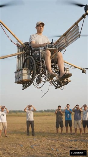 Hover Like Professor X #engineering #diyprojects #drone #professorx #quadcopter #fyp #fypシ