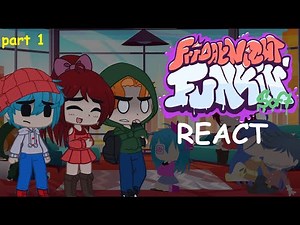 FNF soft react to ?? || FNF soft reacciona a ?? || gya gacha