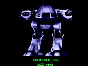 RoboCop 3 (Genesis) Game Over