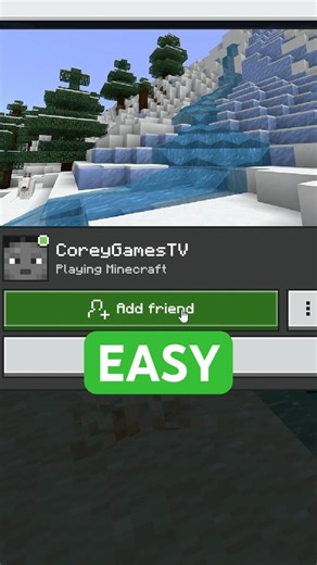 Easiest way to play my new Minecraft server! Corey Games #minecraft #minecraftserver #gaming
