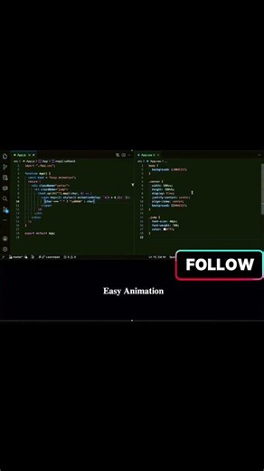 Simple animation, jumping letters #coding #frontendcourse #react #programming