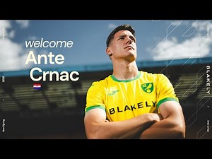 FIRST INTERVIEW | Ante Crnac signs for Norwich City ✍️