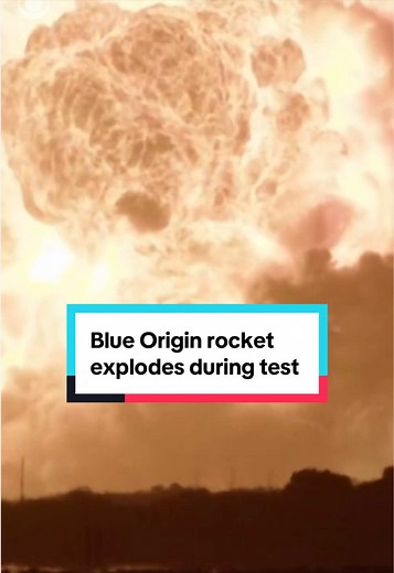 A Blue Origin New Glenn rocket exploded Thursday night on a launch pad at Cape Canaveral in Florida. Blue Origin said there were no injuries from the incident.