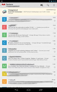 Google begins displaying ads in Gmail Android app for some users
