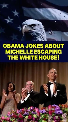 Obama Jokes About Michelle Escaping the White House! 😂 #ytshorts