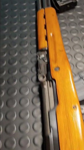 SKS-D. Most radical commercial variant. Uses AK47 mag. Chinese SKS rifle. #Shorts.