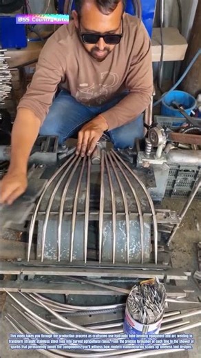 Curved Steel, Harvest Ready: How Hydraulic Benders and Welders Forge Agricultural Rakes